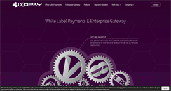 Desktop Screenshot of ixopay.com